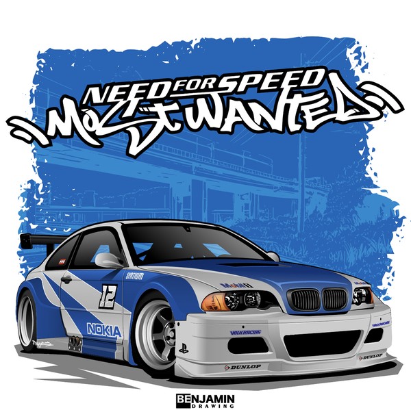 BMW M3 GTR need for speed