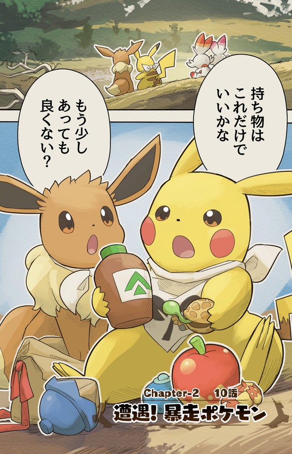 星と魂の発見隊 10話 遭遇! 暴走ポケモン - 1/21
