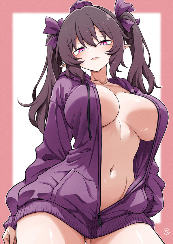 裸パーカーはたて - 1/1