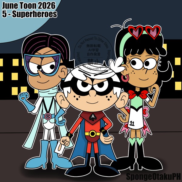 June Toon 2026 - 5 - Superheroes