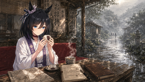 白装束のウマ娘たち ー 巡礼編 #83 エイシンフラッシュ