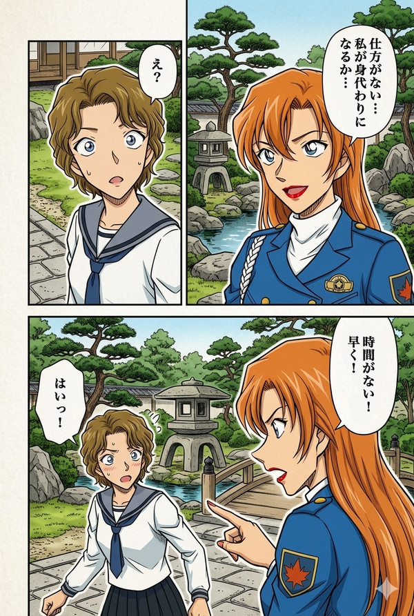 服交換大好き千速さん 紅葉編 - 1/2