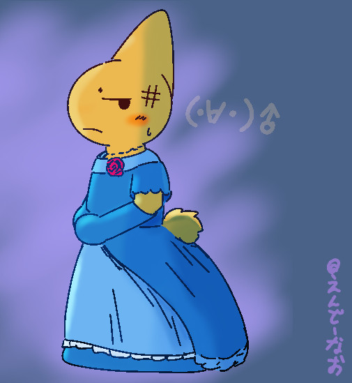 女装モララーくん