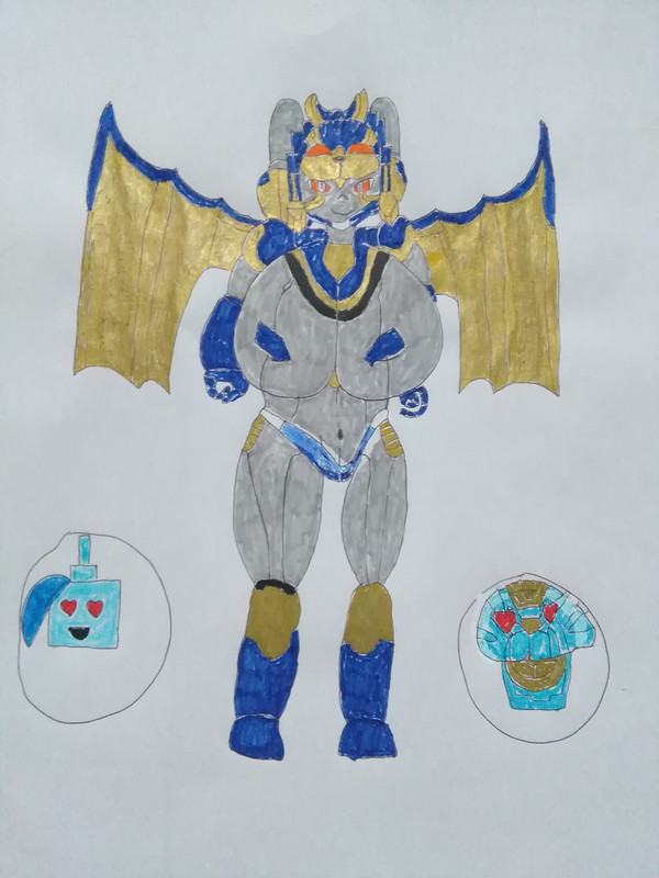 テガナグリーナエポリューションを描かせました