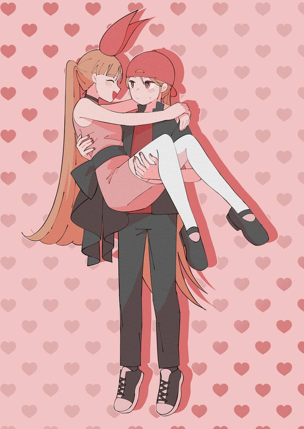 お姫様抱っこ❤️💙💚