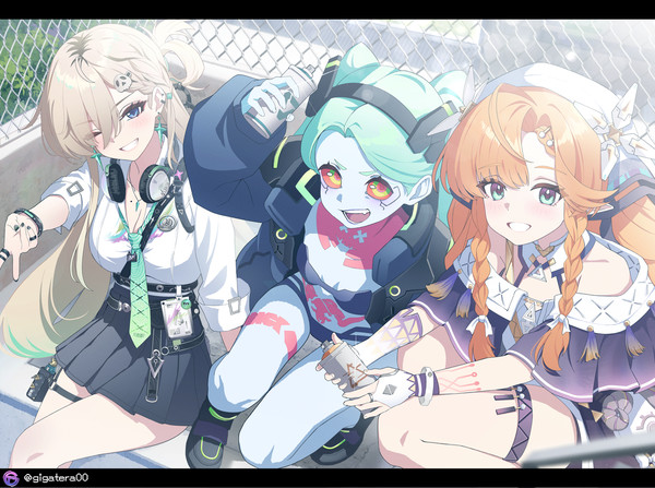 Lynae × Rebecca × Sigrika - 1/1