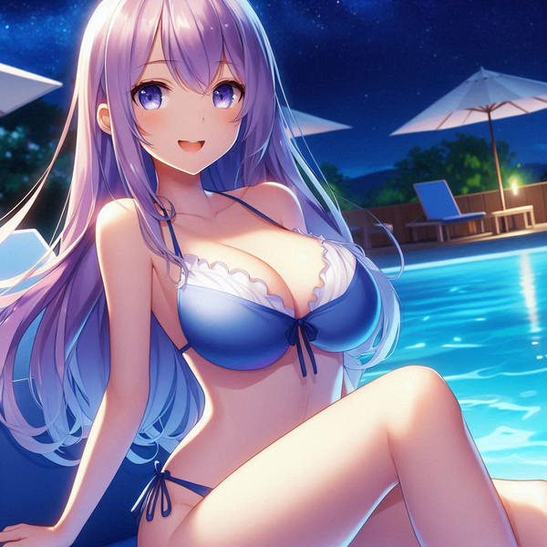 水着の彼女