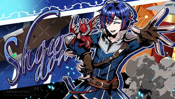 DMにてご依頼のペルソナ風イラスト - 1/5