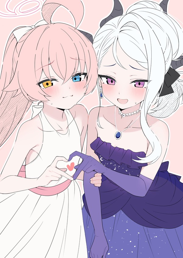 おめかしホシノ&ヒナ - 1/1