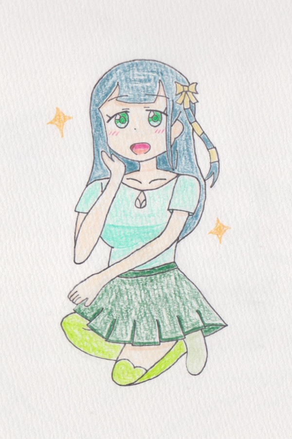 エメラルド・ポーズ。