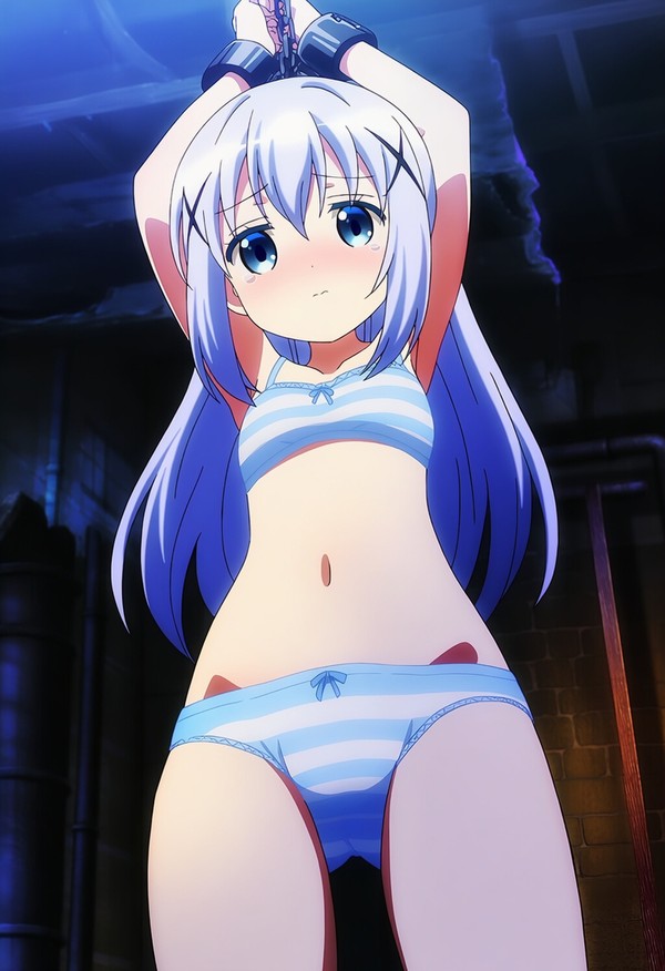 下着姿で拘束されてるチマメ隊