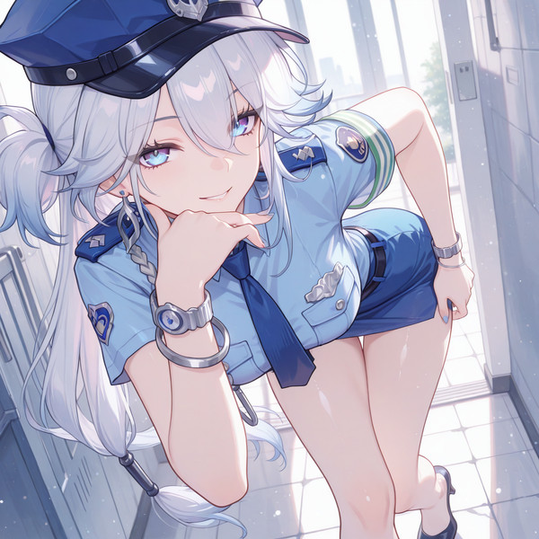 爻光(Yaoguang)ミニスカポリス