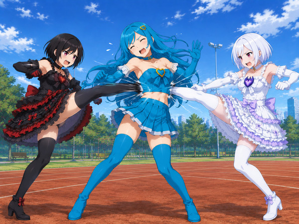 ダブルキック