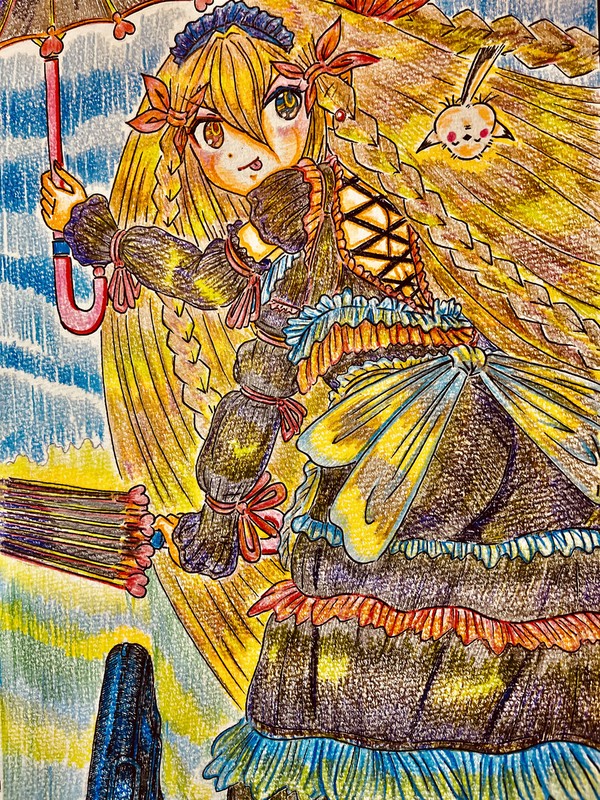 rainrainrain (18)拳銃とステキな女性達、アンブレ