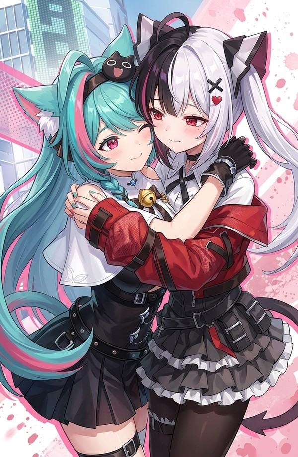 Lacrimosa and Mint 🍅🎀