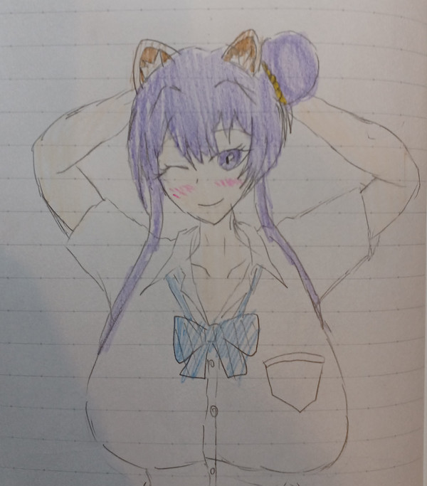 狸耳紫ちゃん - 1/1