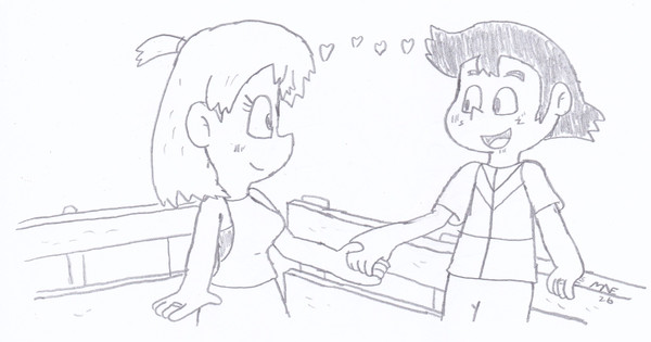 Ash and Misty