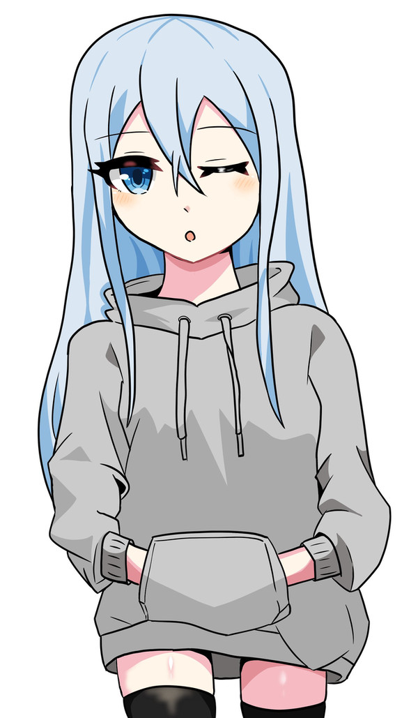 パーカーワンピっていいよね - 1/1