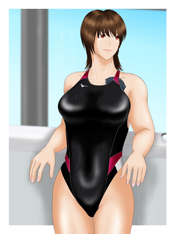 競泳水着さん - 1/2