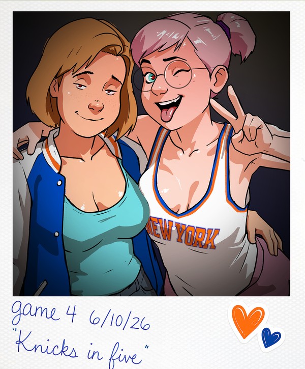 OC Polaroid NBA Finals Sketch - 1/1