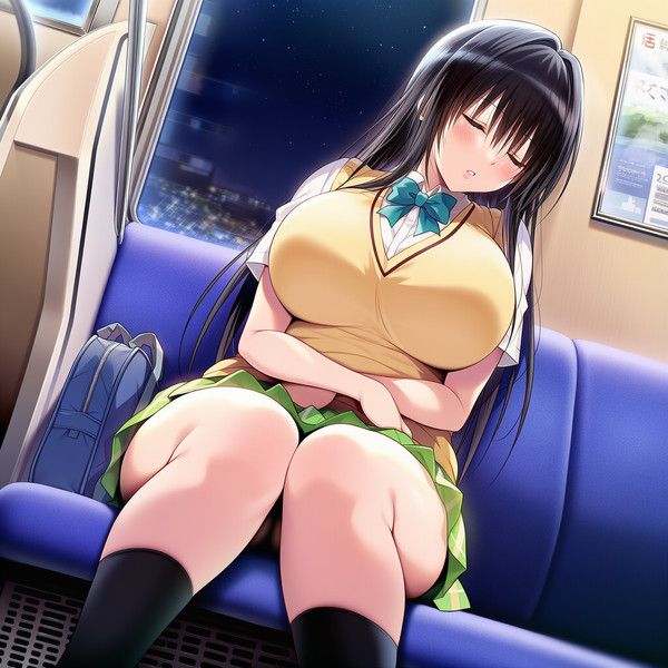 古手川唯 痴漢