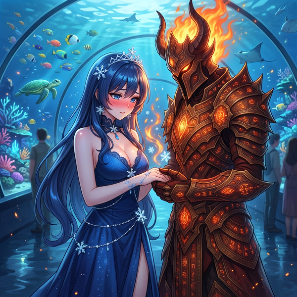 水族館デート - 1/1