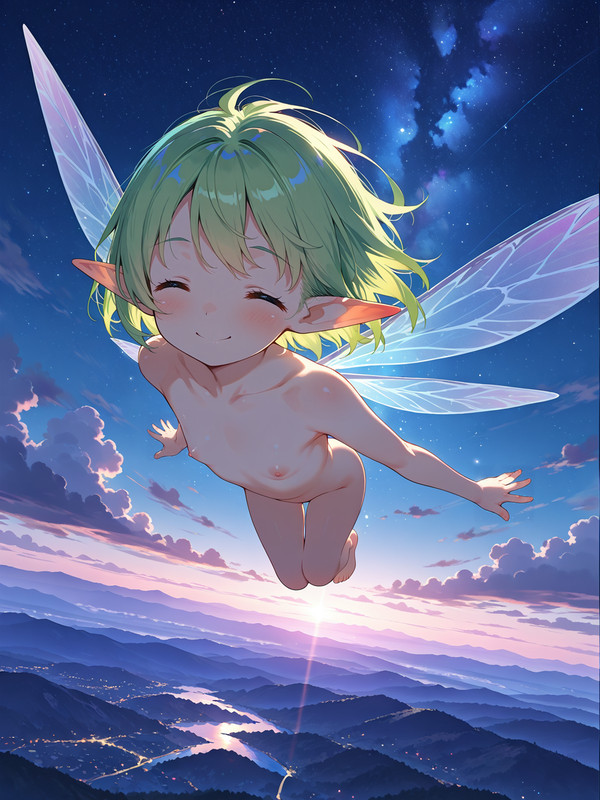 スイミング・ジ・エアー妖精さん