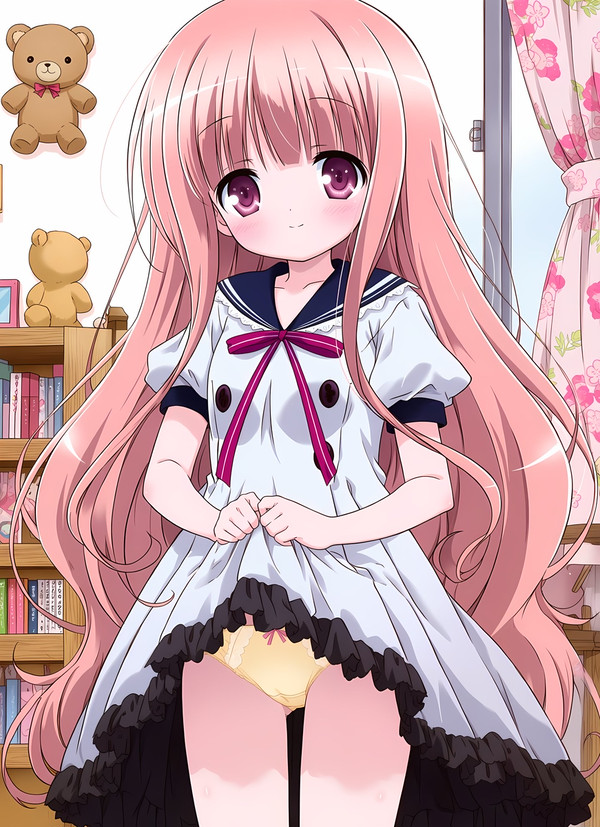パンツを脱がされる袴田ひなたちゃん