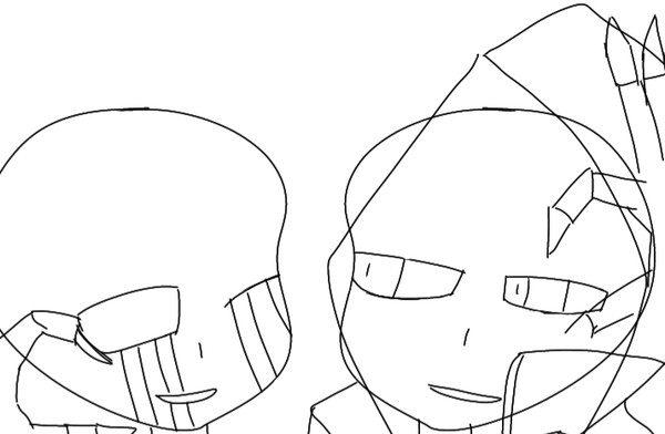 下書きマダキラ!