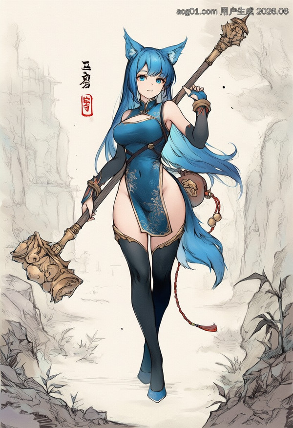 青檀 N 青雾谷的运粮女 - 1/1