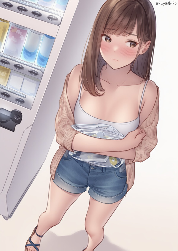 憧れのサークルの美人な先輩にコンビニ前で会ったけど…