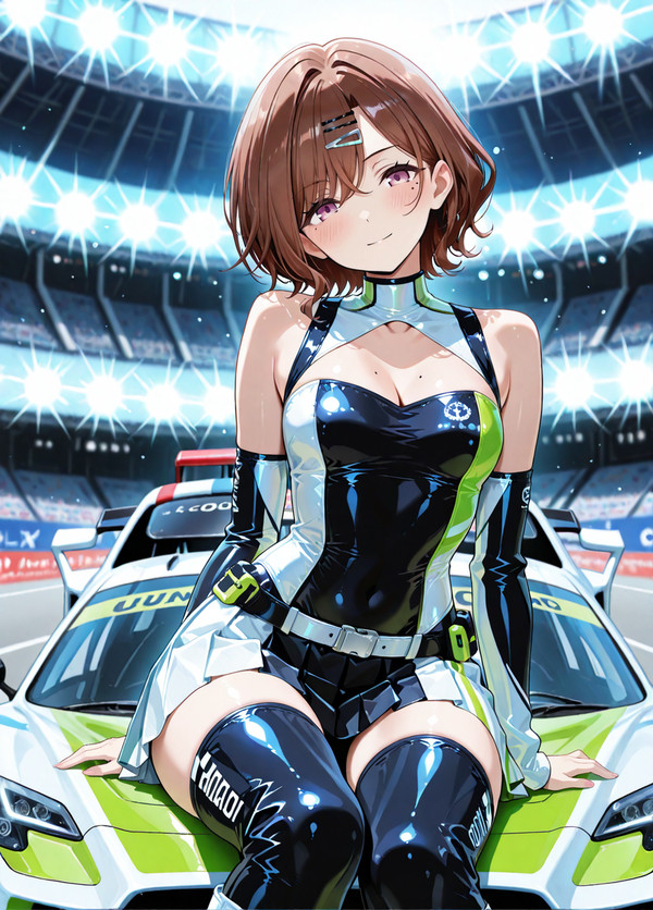 「レースクイーン」樋口円香さん
