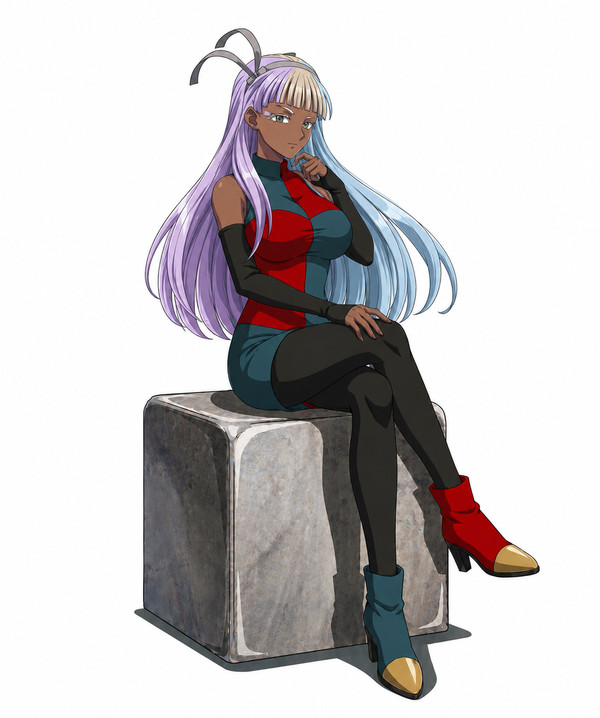 Sigrid dressed as Android 21