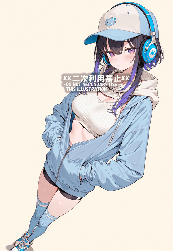 一ノ瀬うるは:ニーハイコーデ