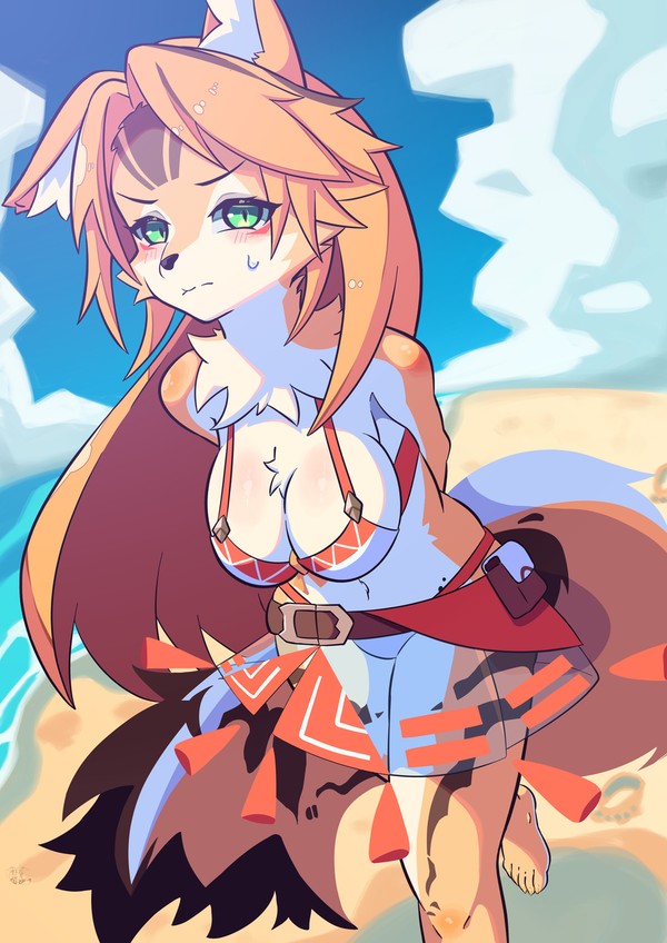 水着プルクラちゃん🐈 - 1/1