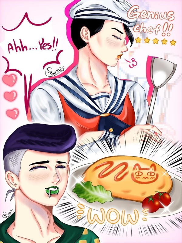 Kira-san is the genius chef!