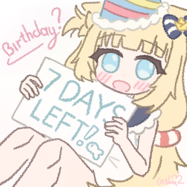 One more week~ 🐟💗