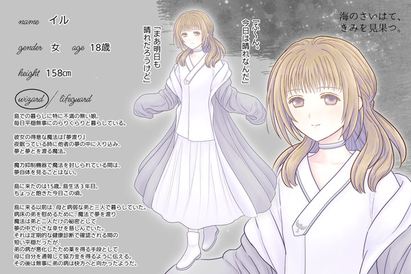 【はてきみ】イル【魔法使】