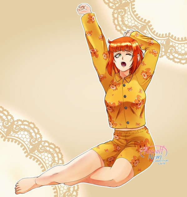 ( commission ) Sleepy Cornet