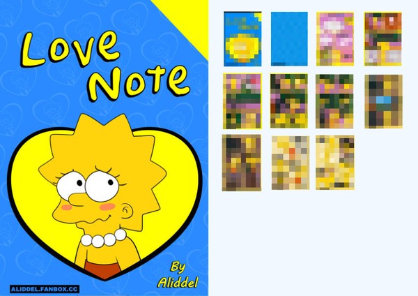 Love Note  Comic in progres
