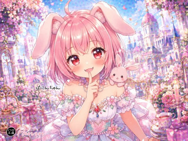 【ぱにんちゃん】ふたりで交わす秘密のティータイム