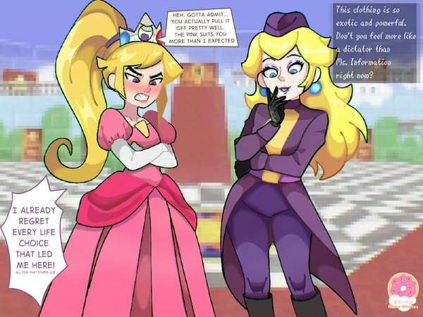 PrincessPeach And Ms.Information