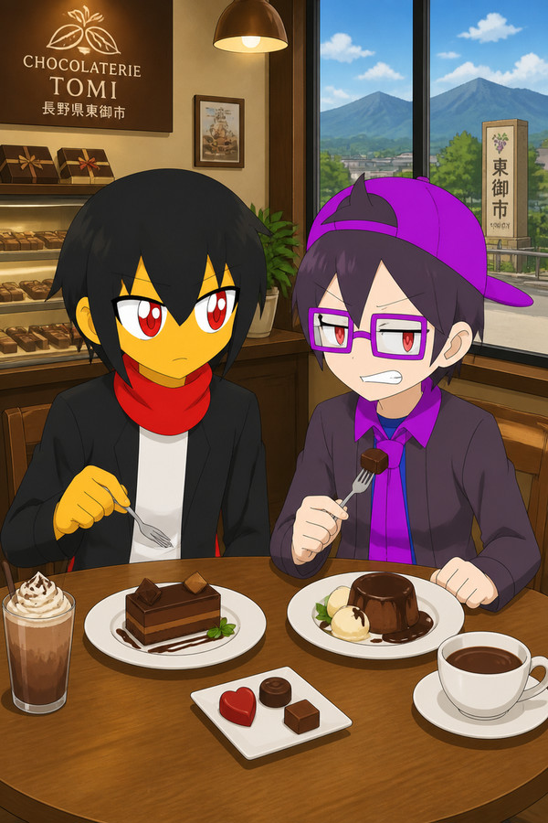 ミスターブラックの対面食事