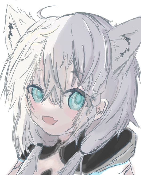 フブさんおさげにしたった