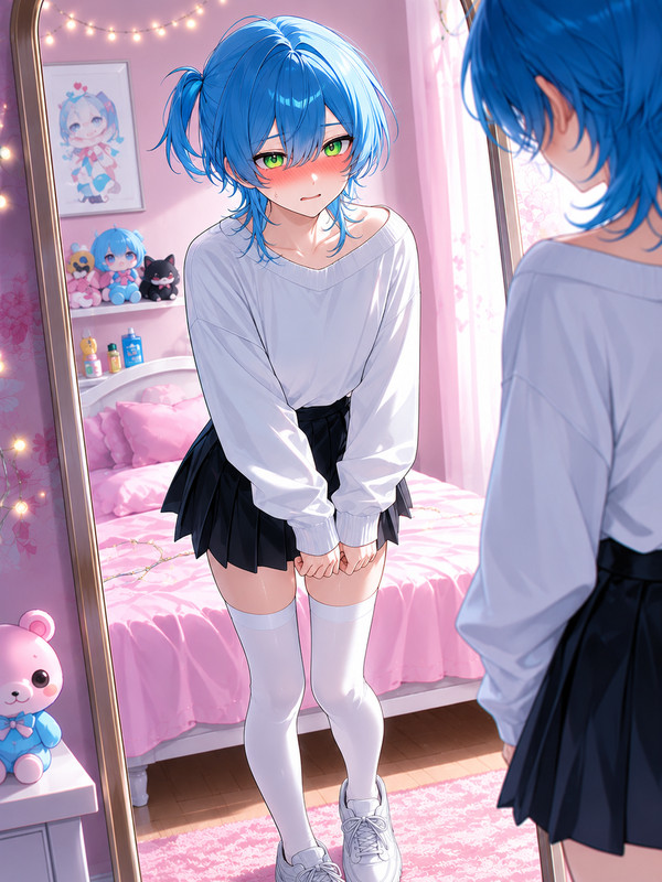It's hard being a femboy