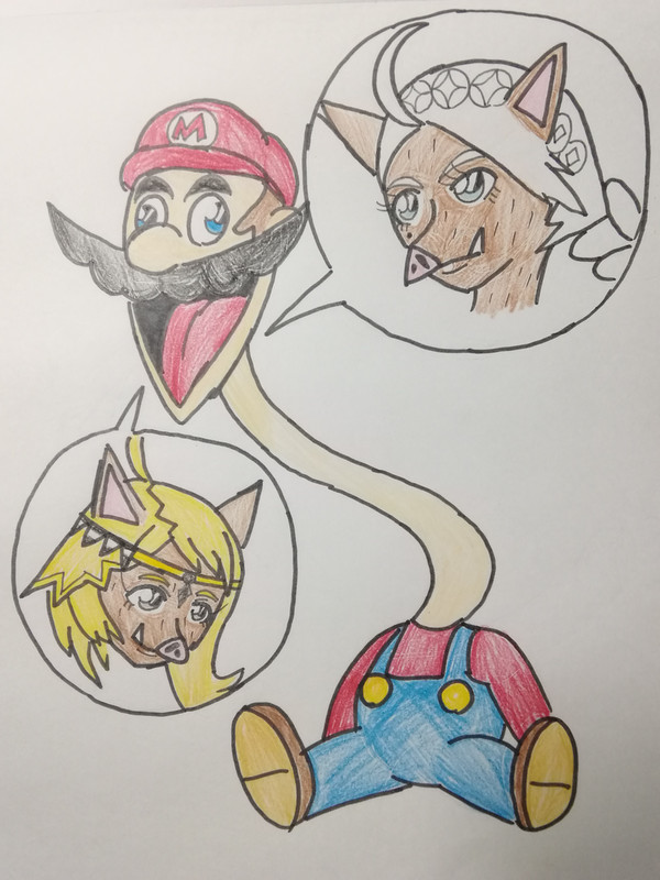 ろくろ首マリオ