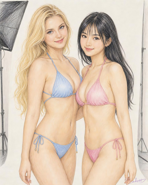 女の子