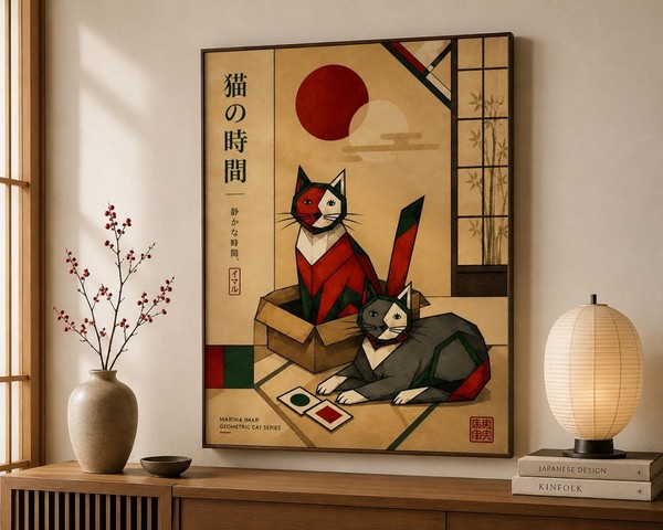 Geometric Cat Club