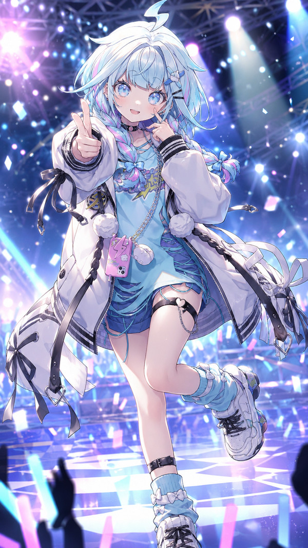 【ホロライブ】枢ちゃんお誕生日おめでとう！【AIイラスト】