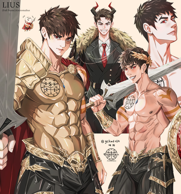 Andromalius Character sheet 01